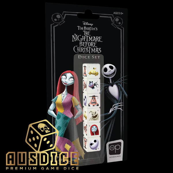 USAopoly Nightmare Before Christmas D6 Dice Set