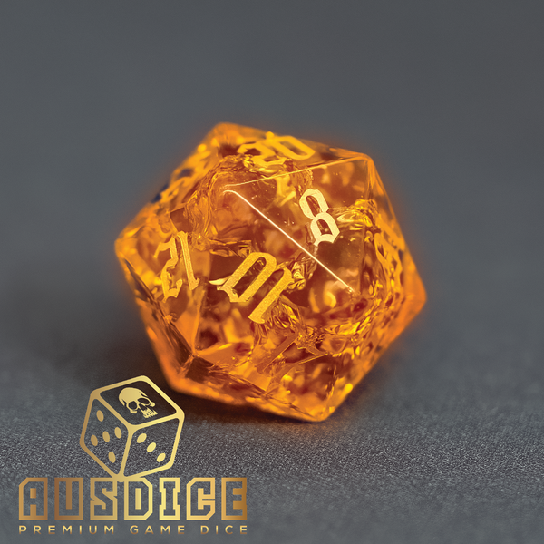 Flame Polyhedral Dice Set