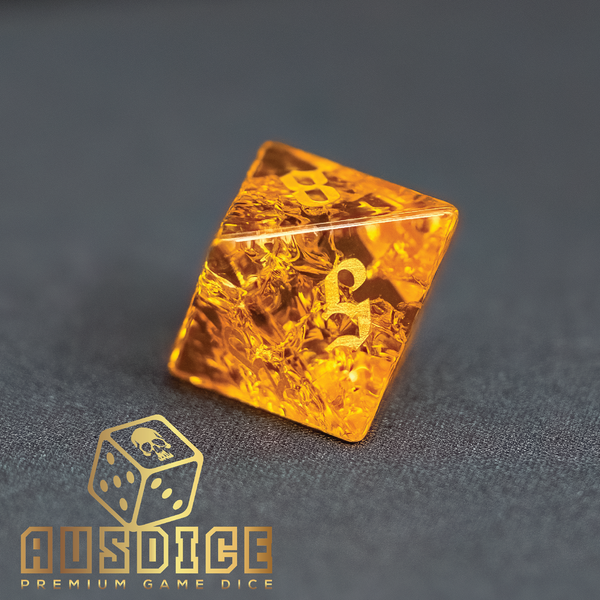 Flame Polyhedral Dice Set