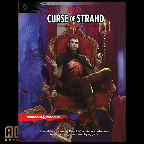 D&D Curse of Strahd Hardcover Book